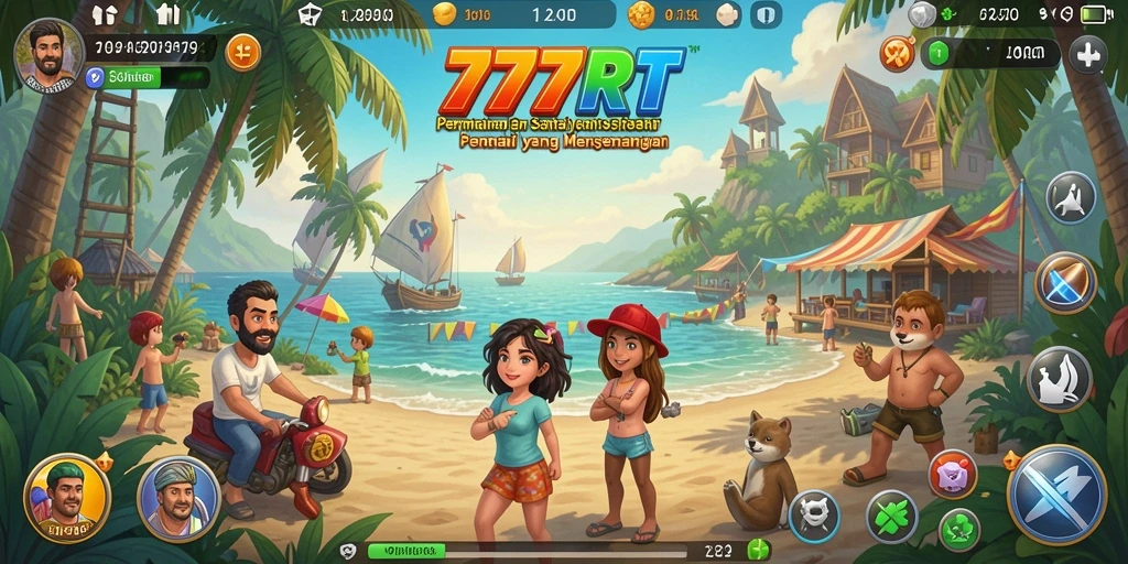 Tangkapan layar gameplay <strong>777RT</strong> yang penuh warna dan seru.