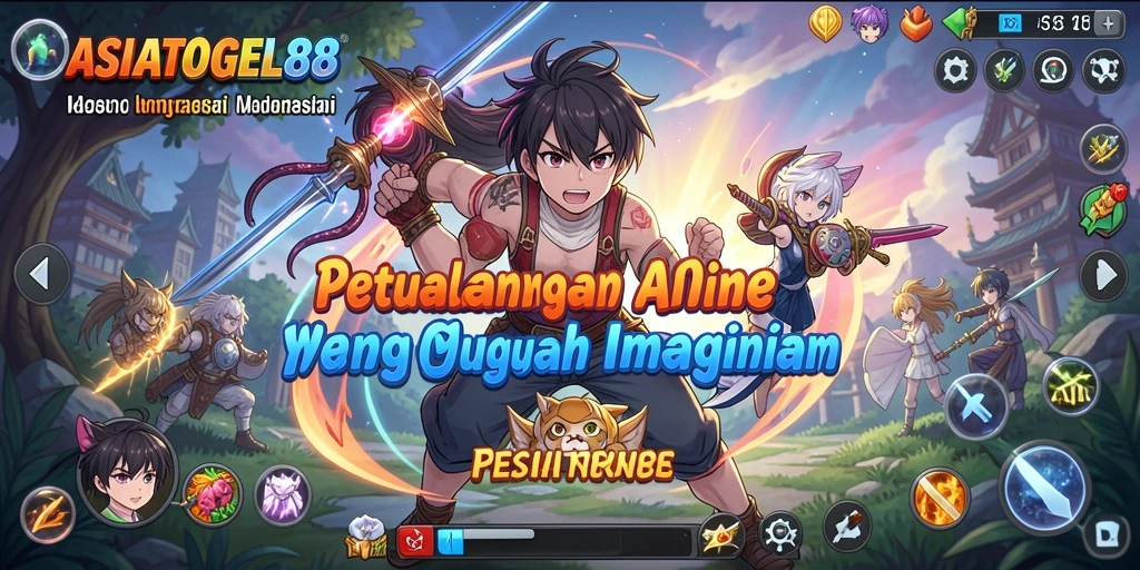 Tampilan gameplay ASIATOGEL88 yang memukau dan penuh warna.