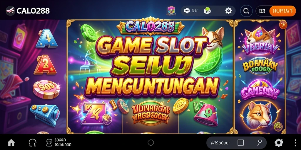 Tampilan gameplay utama CALO288 yang menarik dan penuh kejutan.