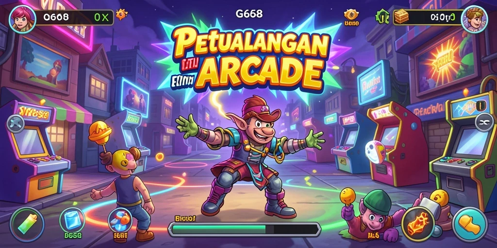 Tampilan gameplay G668 yang seru dan penuh tantangan.