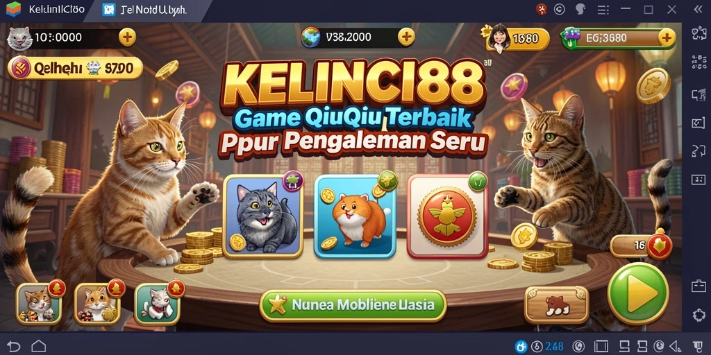 Tampilan menyenangkan dari gameplay KELINCI88 dengan suasana kompetitif.
