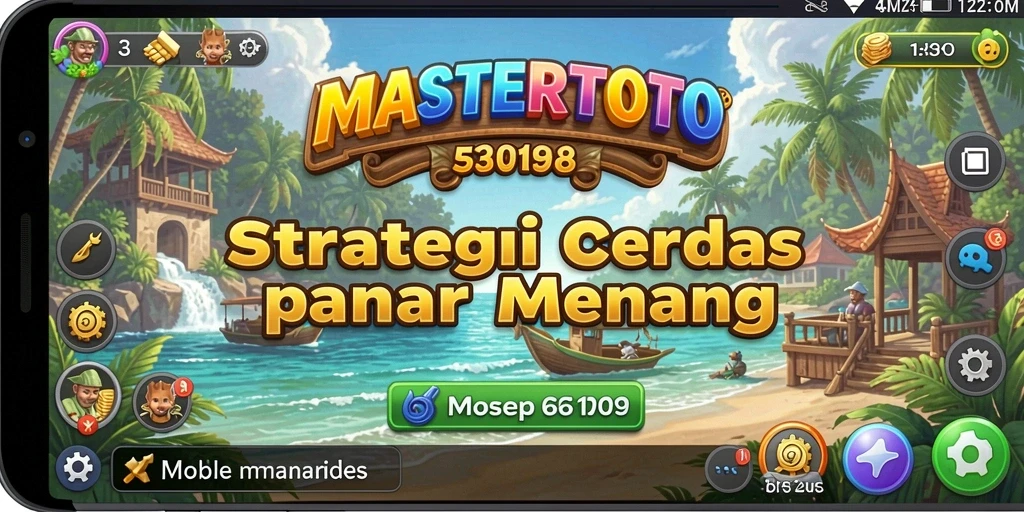 Tampilan gameplay MASTERTOTO yang penuh strategi dan intrik.