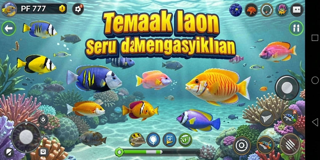Gameplay seru Tembak Ikan di PF777 yang memikat.