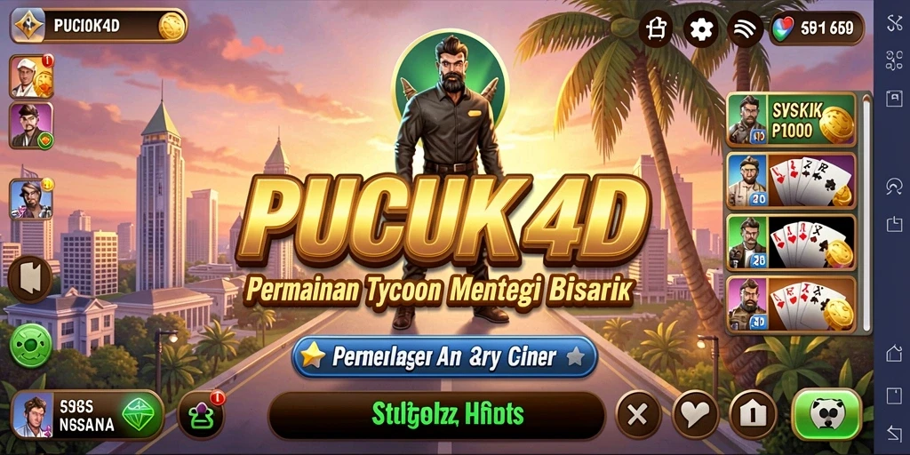 Tampilan gameplay PUCUK4D yang seru dan strategis.