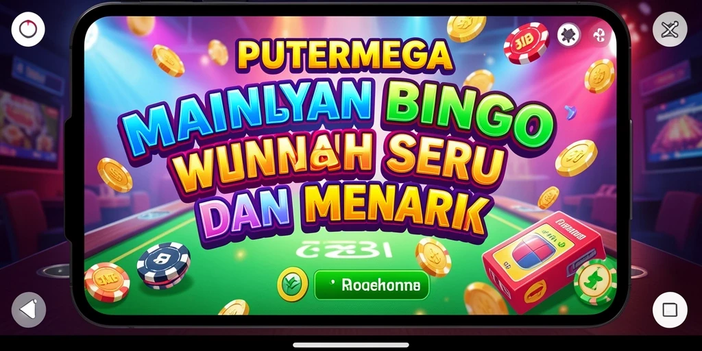 Tampilan gameplay seru dari PUTERMEGA saat bermain Bingo.