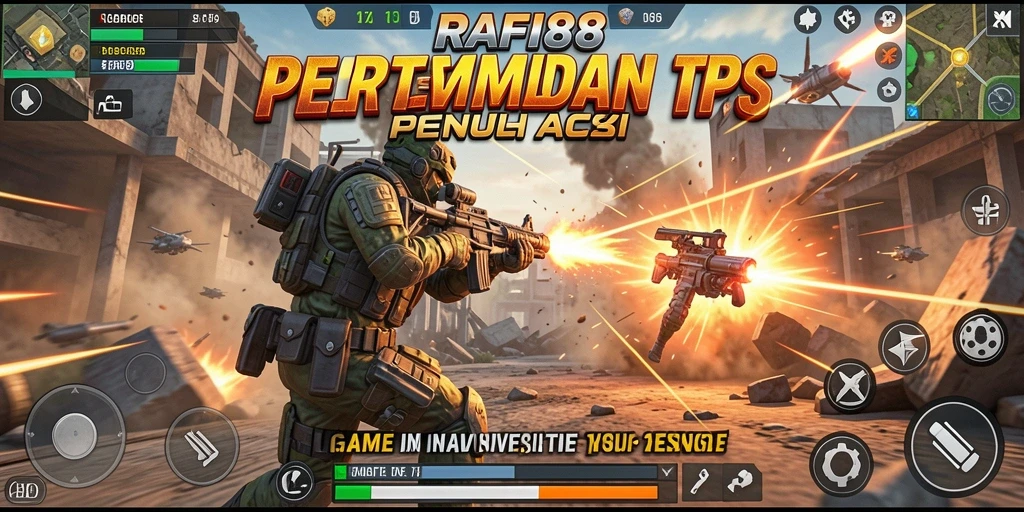 Tampilan permainan RAFI88 yang intens dan mendebarkan dalam genre TPS.