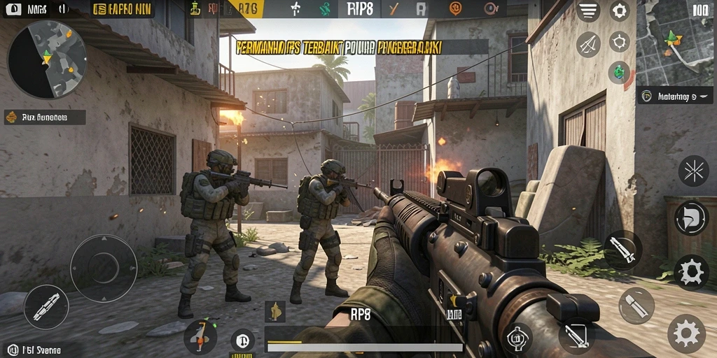 Gameplay RP8 yang menegangkan dan penuh aksi.