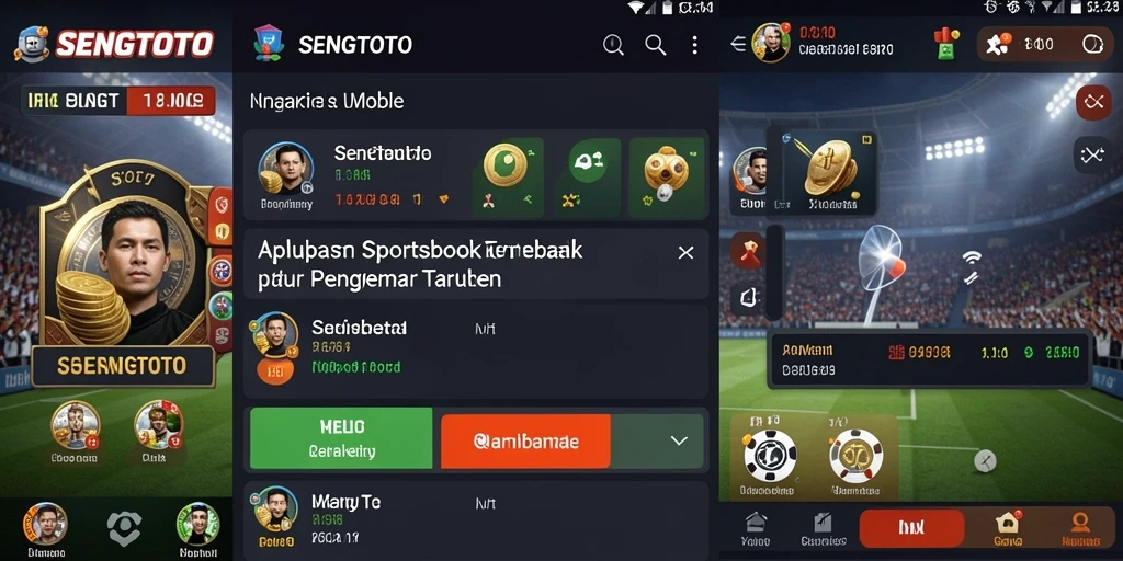 Screenshot SENGTOTO menampilkan taruhan olahraga yang menarik.