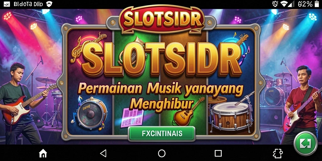 Gameplay SLOTSIDR yang seru dengan musik menggugah semangat.