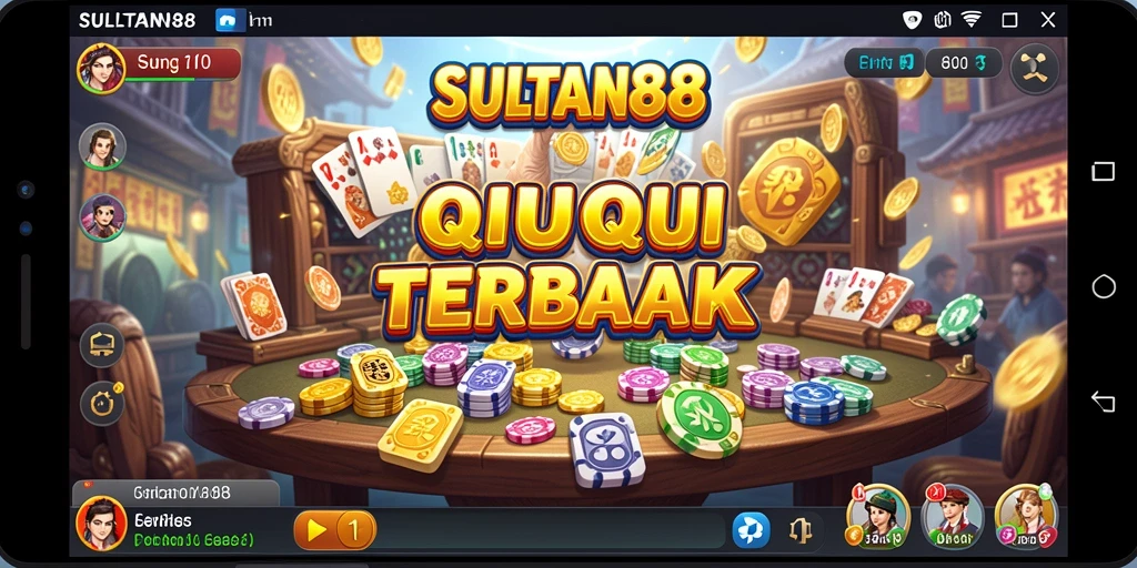 Tangkapan layar permainan QiuQiu yang seru dan kompetitif.