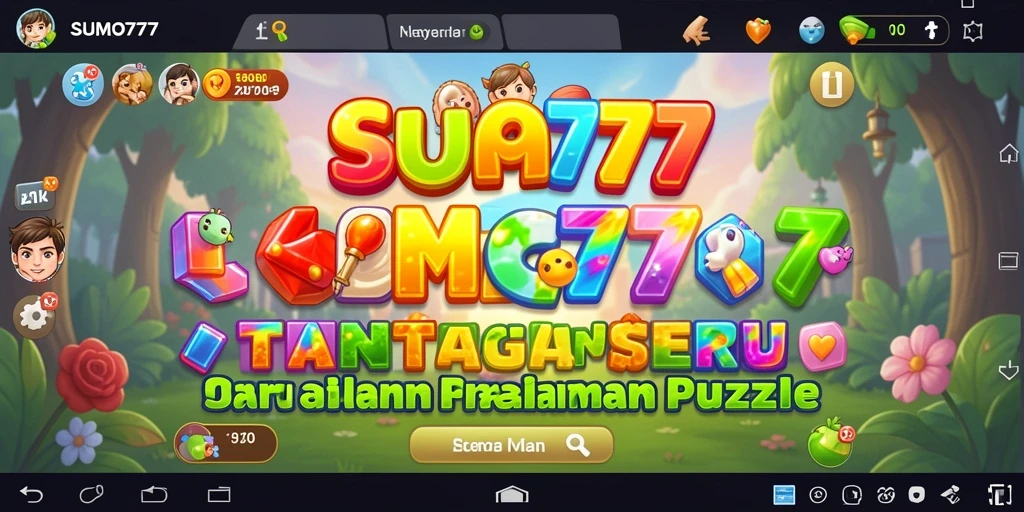 Tampilan gameplay SUMO777 yang seru dan menantang.