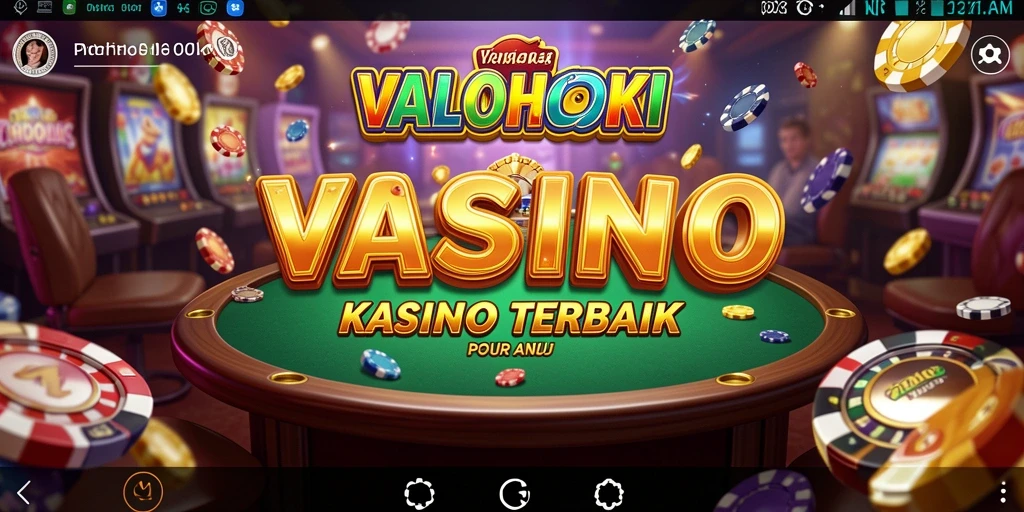 Tampilan gameplay VALOHOKI yang menarik dan penuh warna.